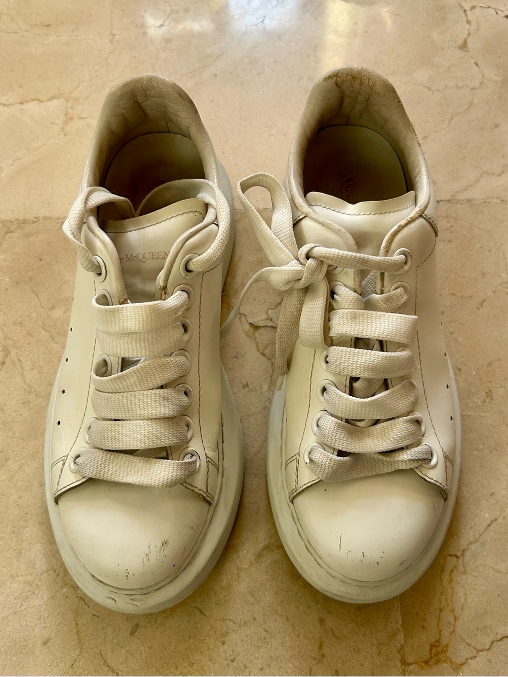 Alexander McQueen White Sneakers